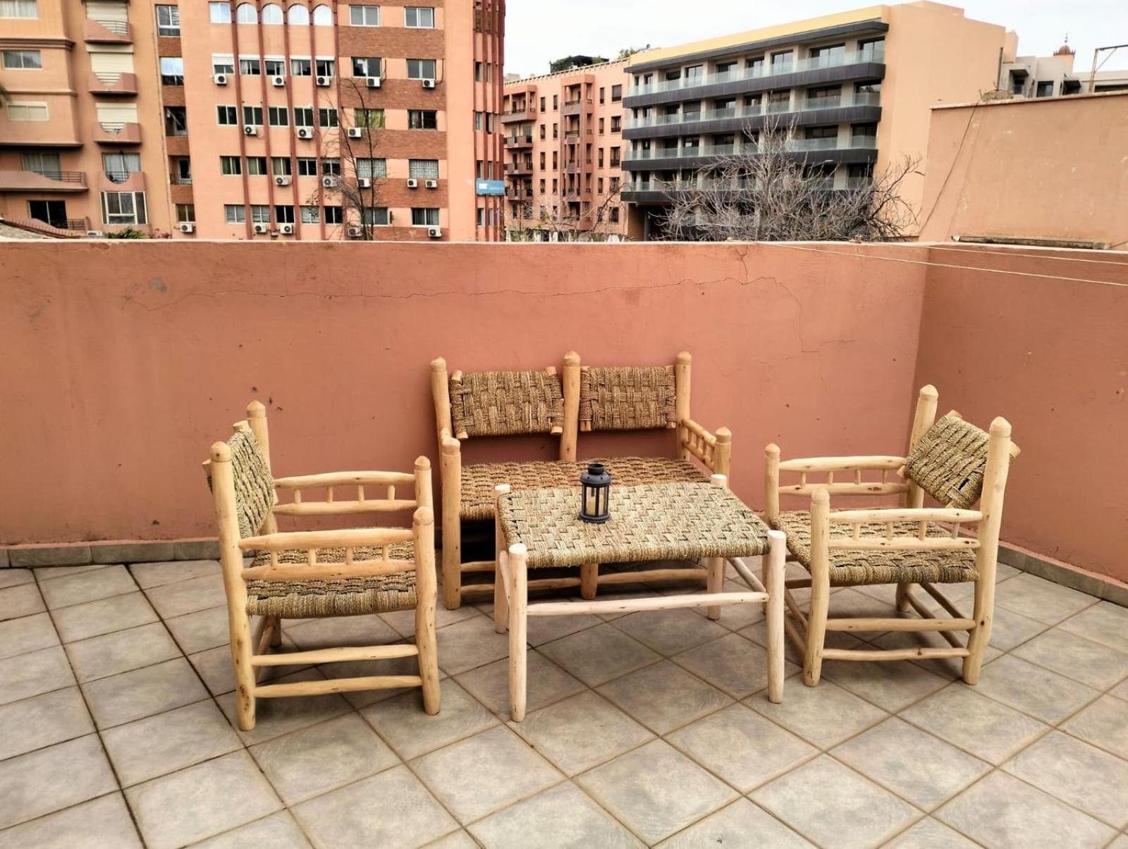 Picasso - 1 Chambre - Gueliz Lägenhet Marrakesh Exteriör bild